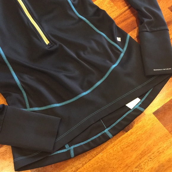 Columbia Omni-Wick Titanium Running Top - Picture 3 of 11